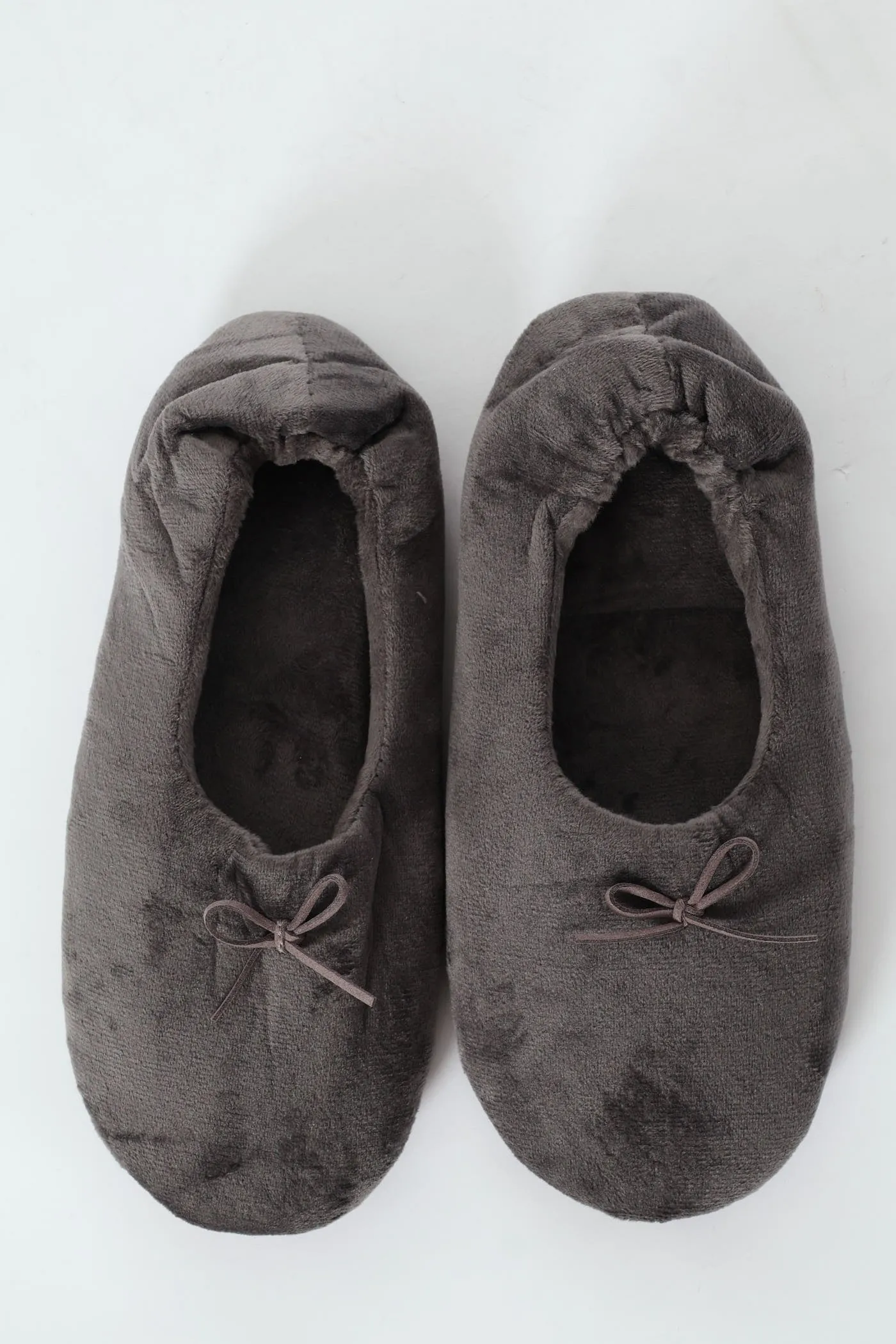 Ballerina Slipper Sock - Charcoal sold by Edgars