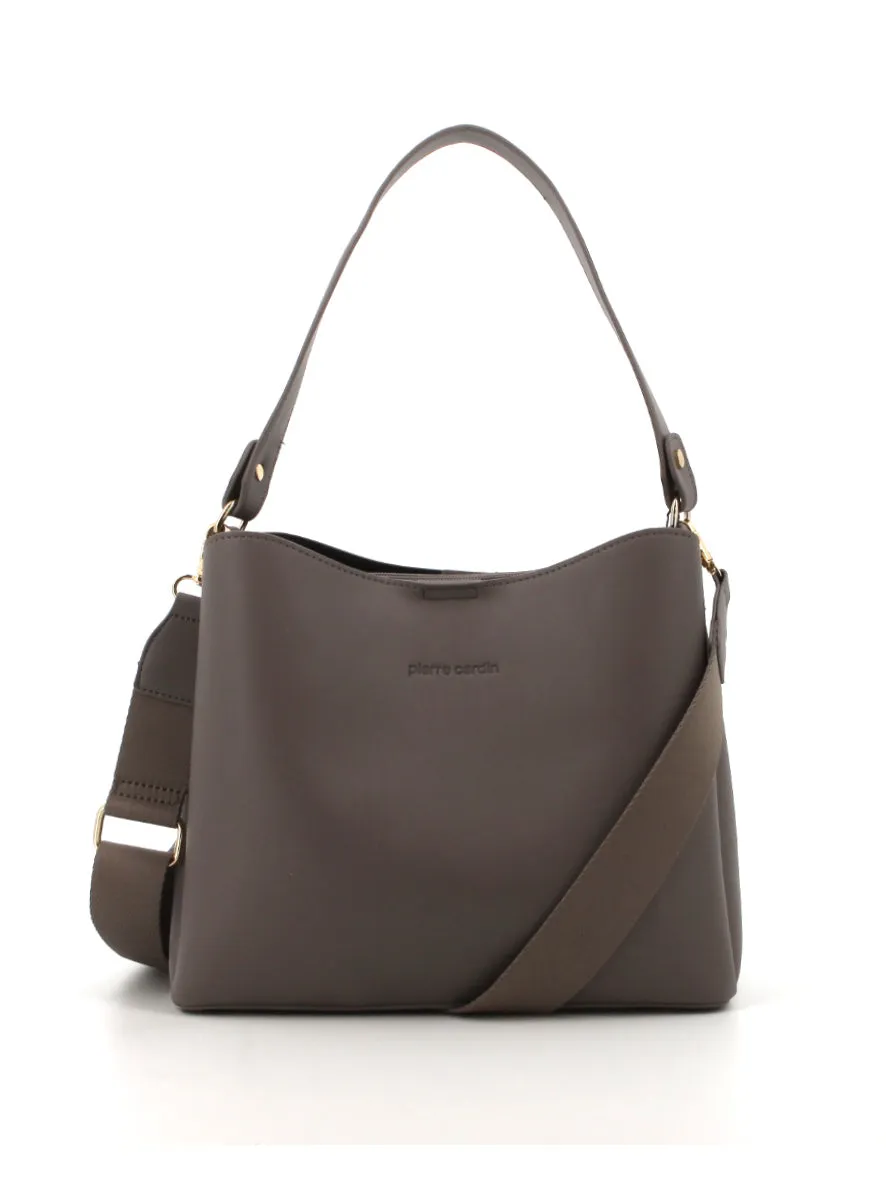 Leah Bucket Bag - Grey sold by Edgars