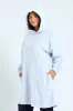 Oversize Textured Snuggie - Blue sold by Edgars