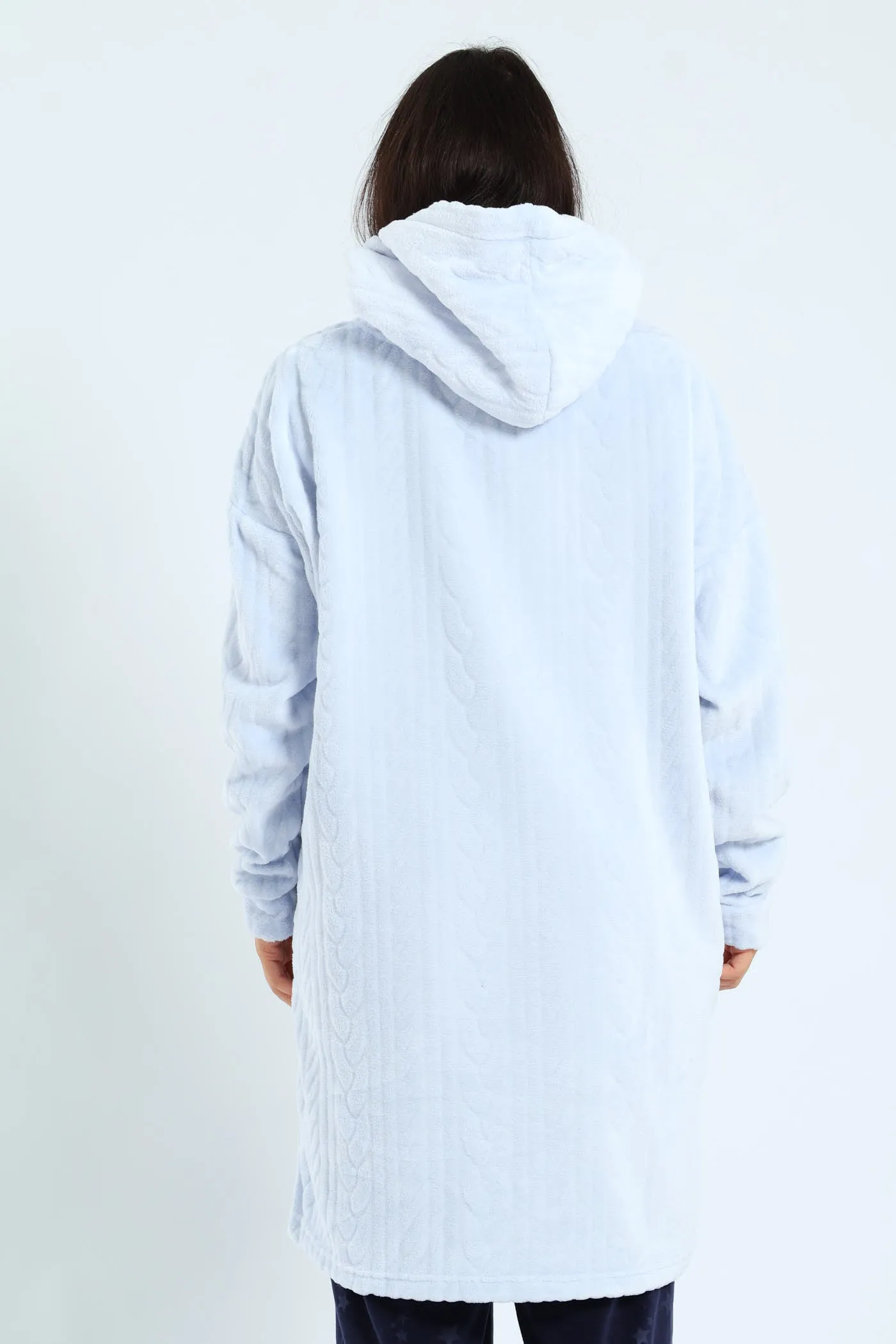 Oversize Textured Snuggie - Blue sold by Edgars product image thumbnail 3