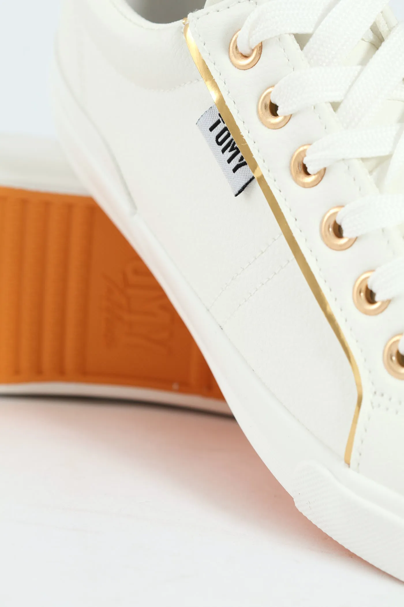 Emma Lace Up Sneaker - White sold by Edgars product image thumbnail 2