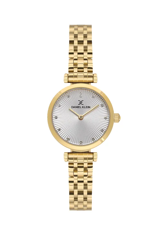 Gold Case & Silver Dial Watch - Gold sold by Edgars