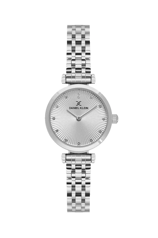 Stainless Steel Case & Silver Dial Watch With Stainless Steel Bracelet - Silver sold by Edgars 