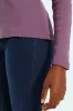 Long Sleeve Rib Crew Top - Plum sold by Edgars