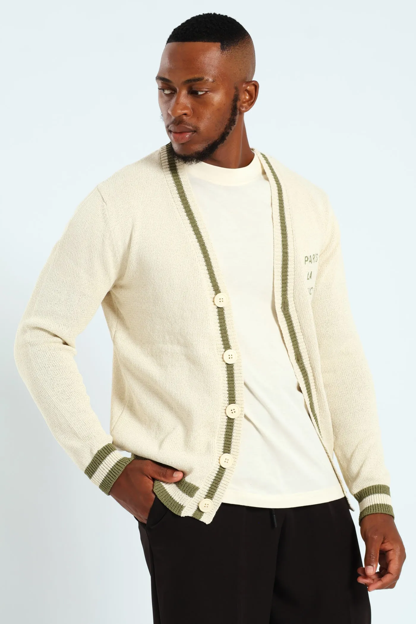 Stone Embroidered Cardigan - Stone sold by Edgars product image thumbnail 3