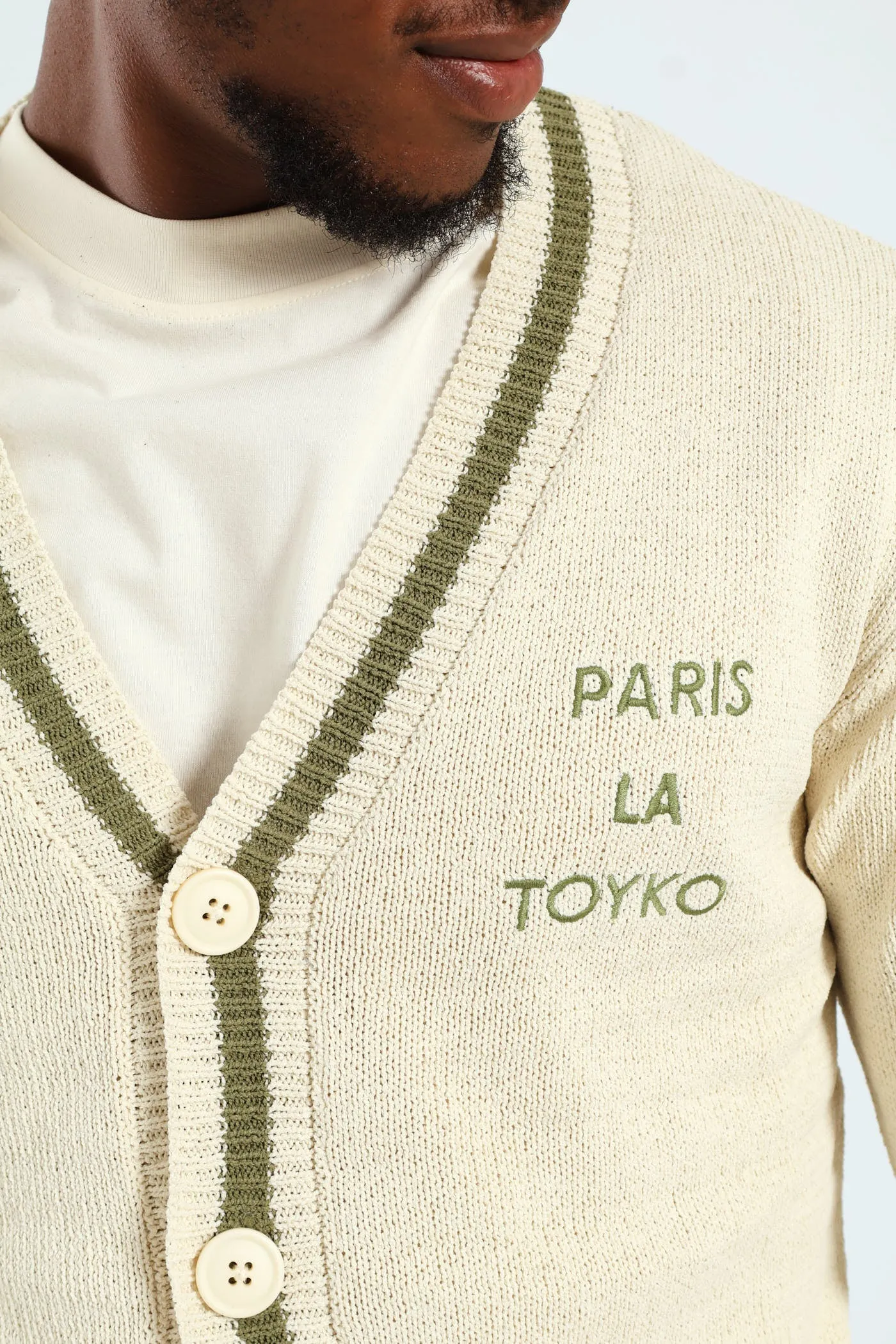 Stone Embroidered Cardigan - Stone sold by Edgars product image thumbnail 5