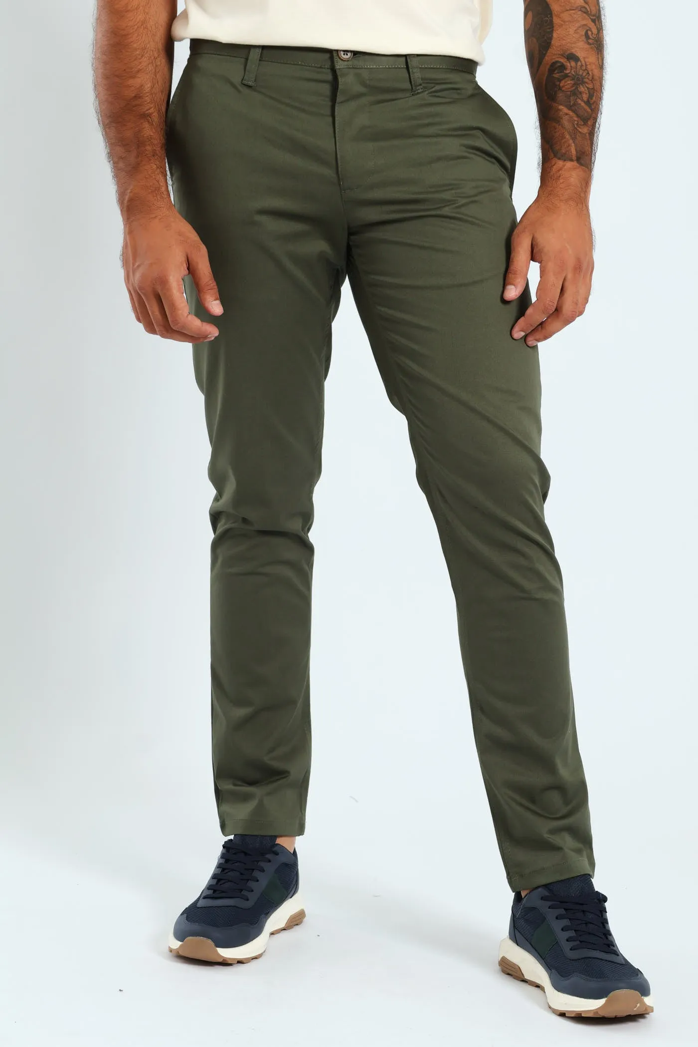 Venice Slim Chino - Fatigue sold by Edgars