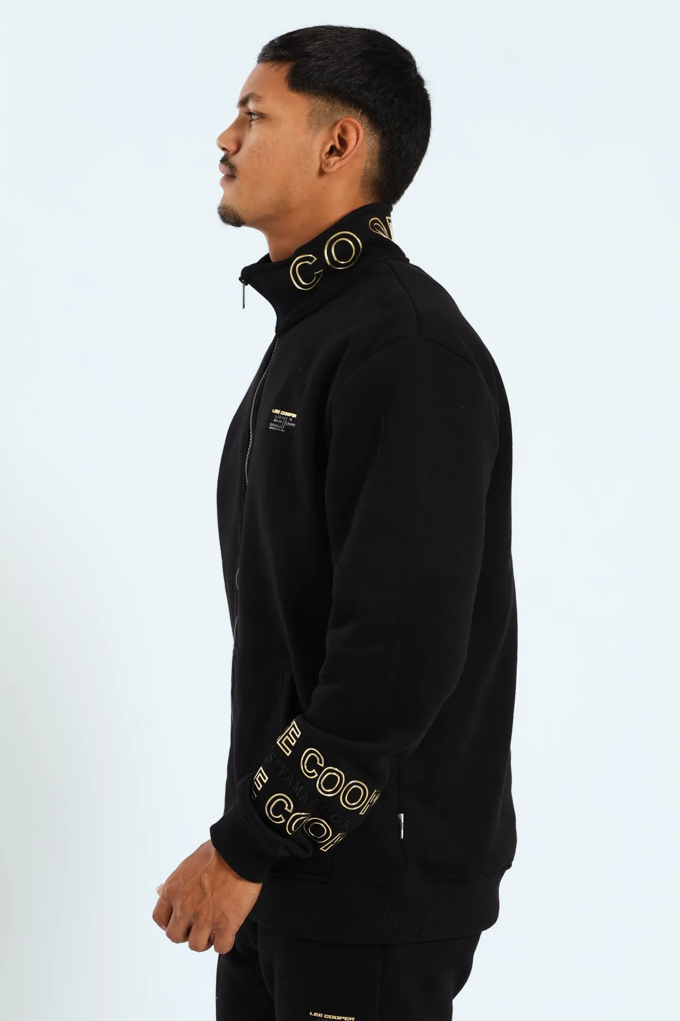 Nkosi Zip Through Fleece Jacket - Black sold by Edgars product image thumbnail 4