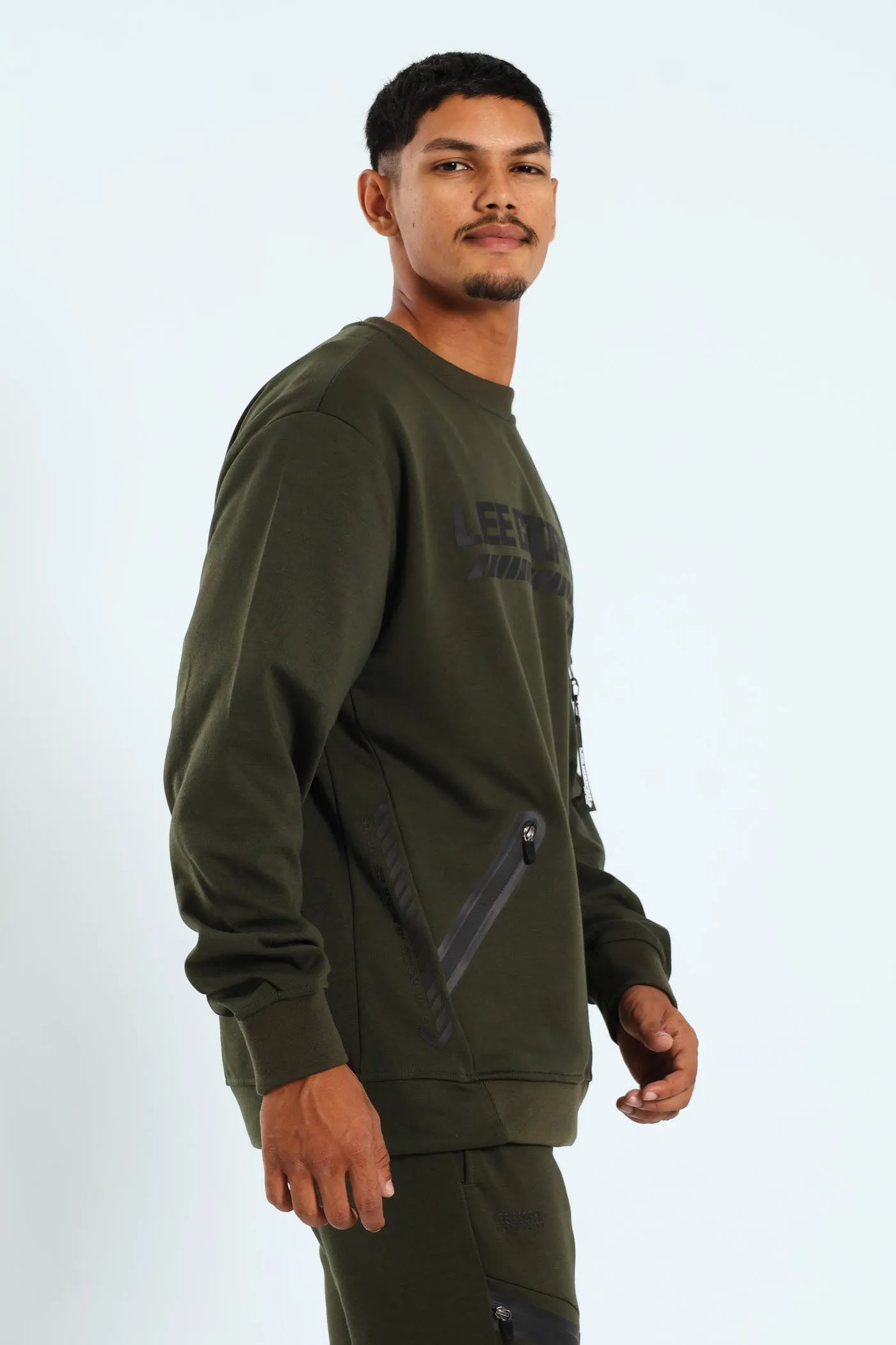 Finnian Sweatshirt - Fatigue sold by Edgars product image thumbnail 5