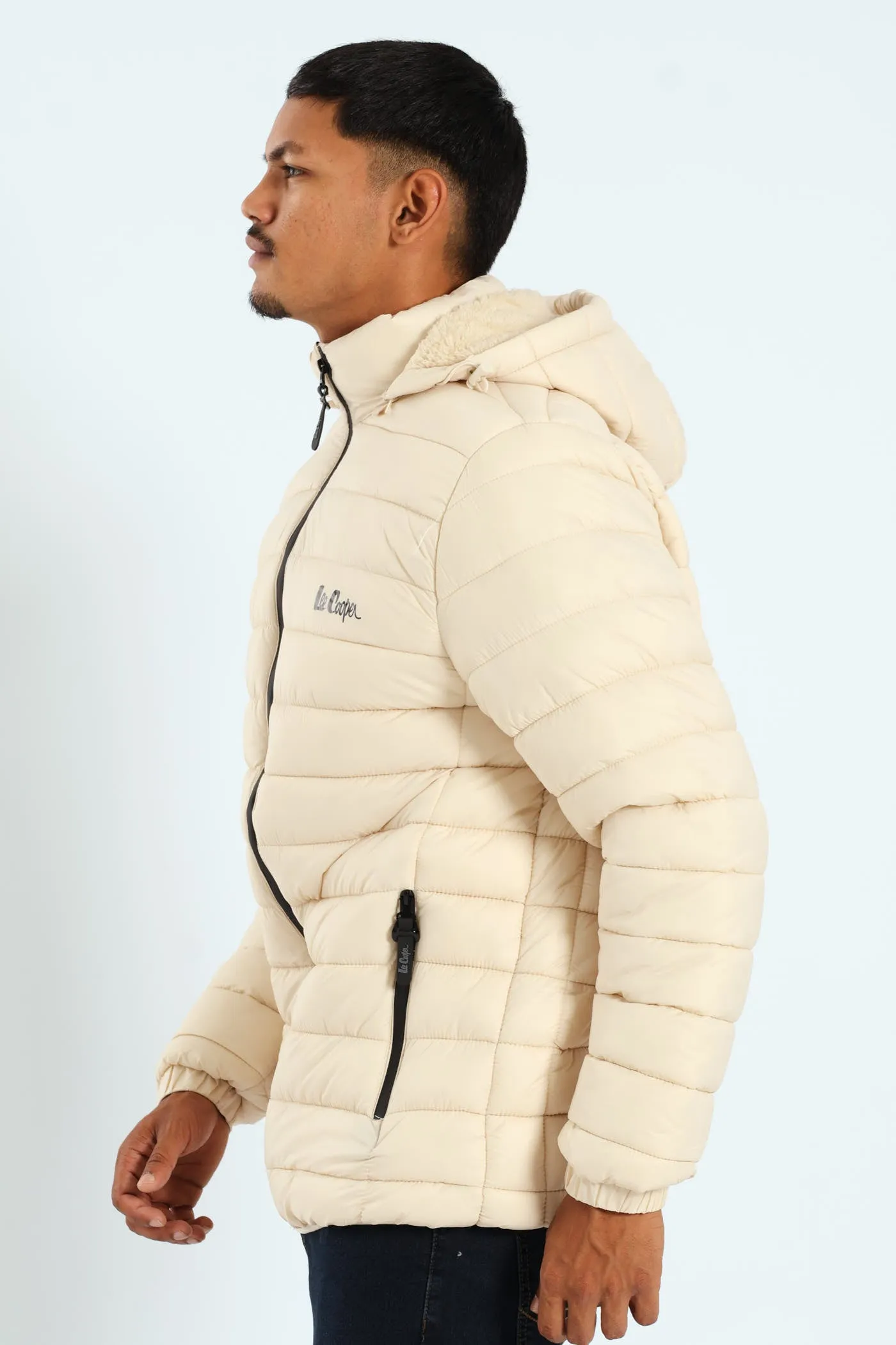 Billy Fur Lined Puffer - Stone sold by Edgars product image thumbnail 4