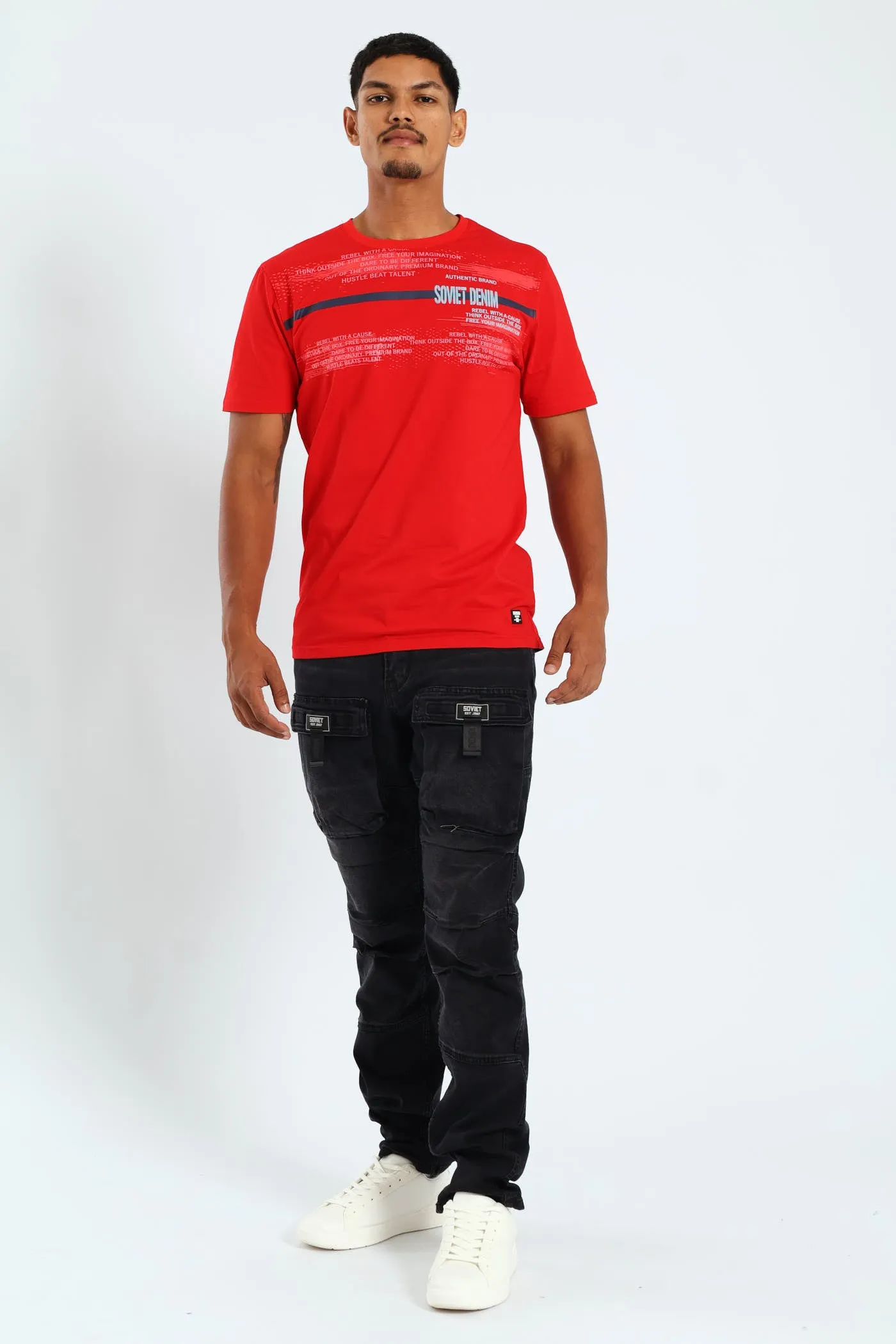 Gunner Cargo Pocket Denim - Black sold by Edgars product image thumbnail 2