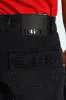 Gunner Cargo Pocket Denim - Black sold by Edgars