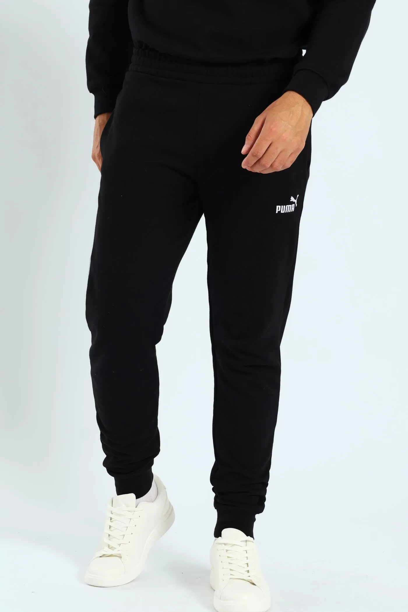 Essential No.1 Logo Slim Sweatpants - Black sold by Edgars
