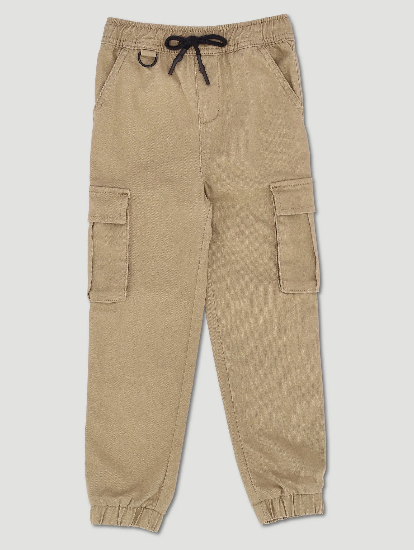 Pre-Boys D-Ring Twill Jogger - Tan sold by Edgars