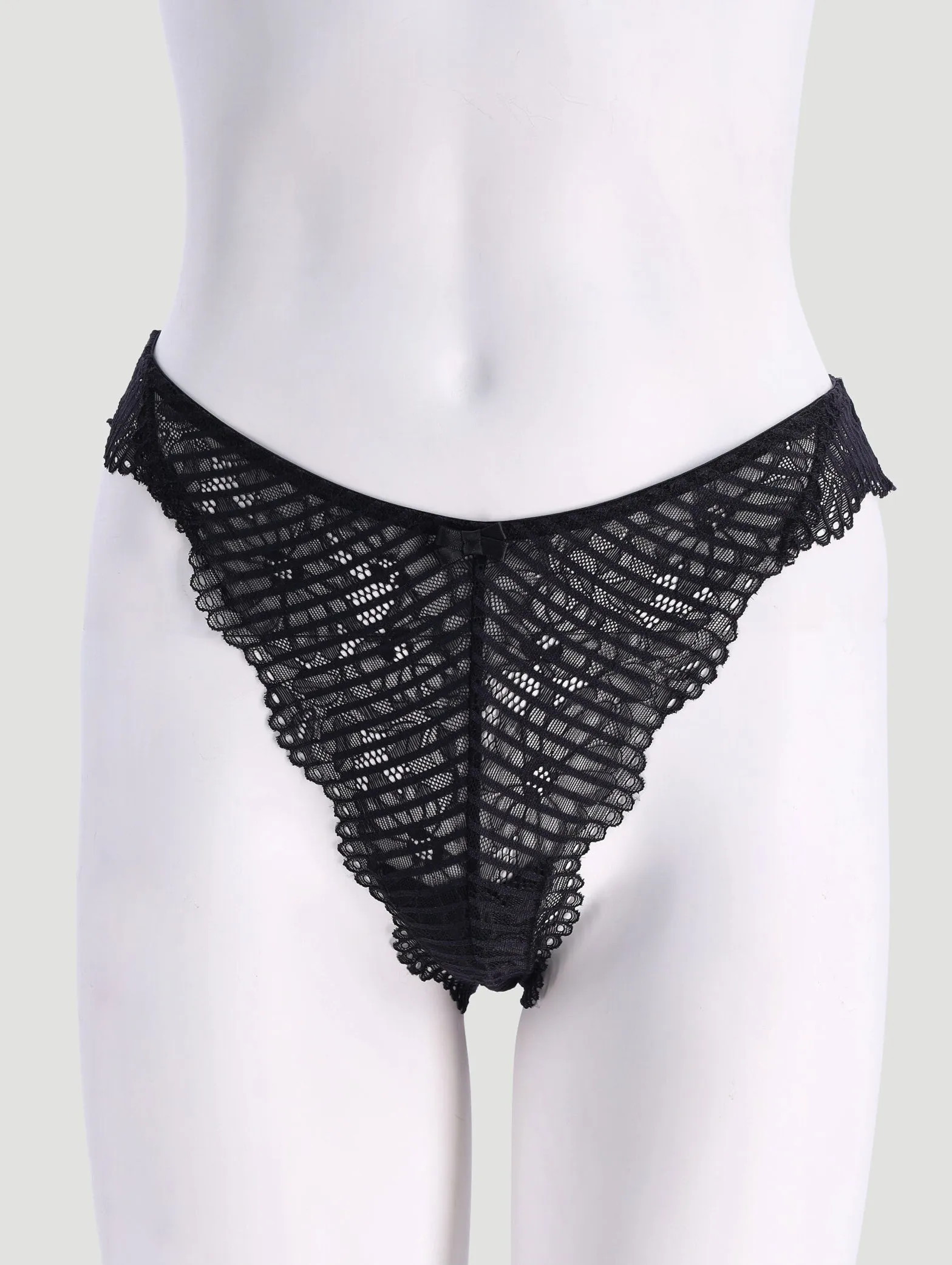3 Pack Lace G-String - Charcoal/Rose/Navy sold by Edgars product image thumbnail 2
