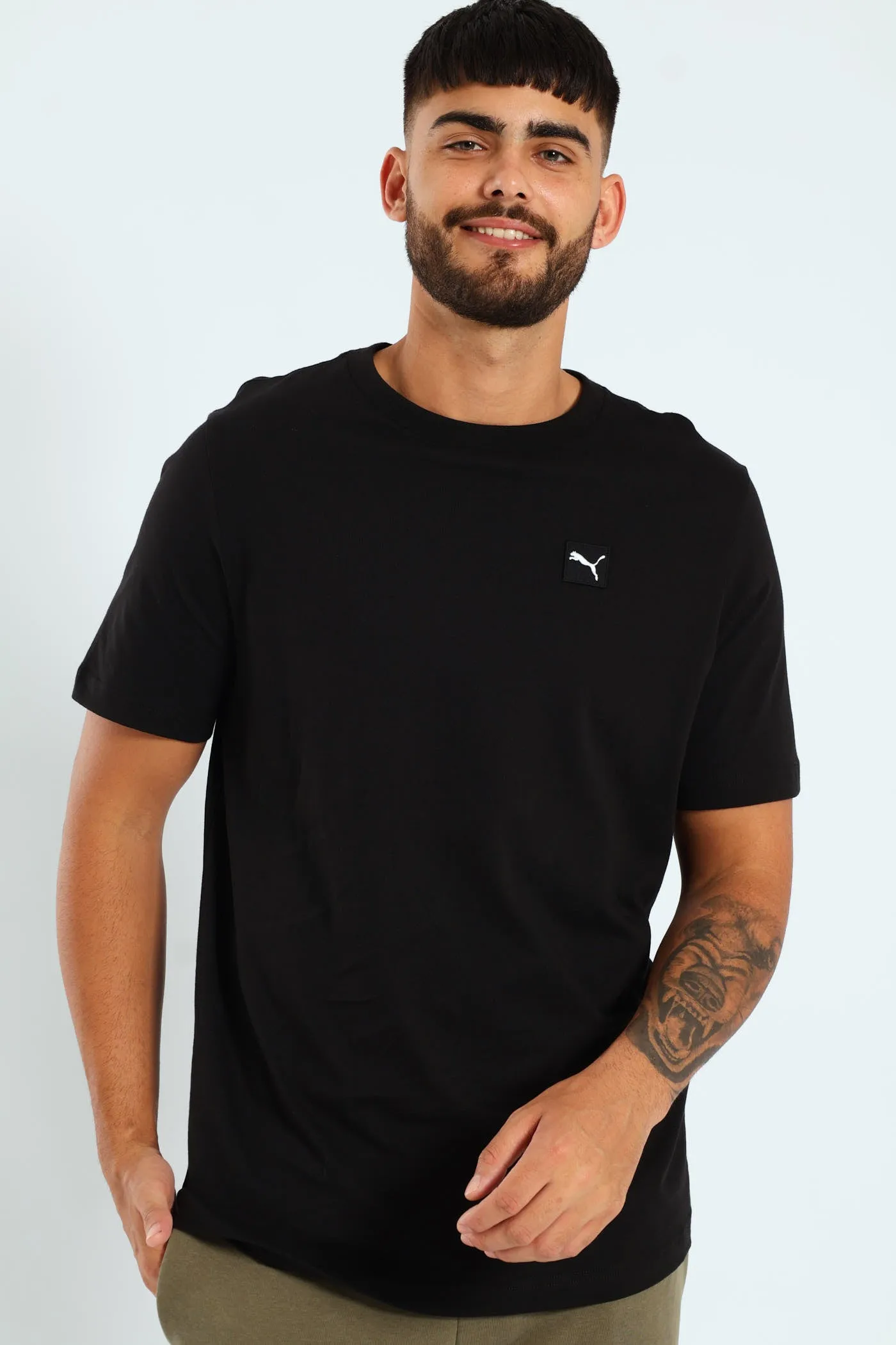 Essential Elevated Tee - Black sold by Edgars