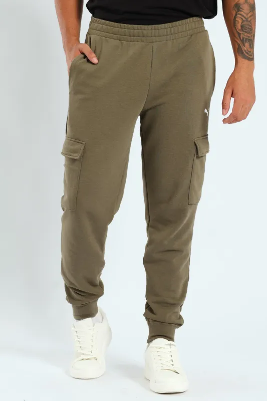 Essential Cargo Pants - Olive sold by Edgars