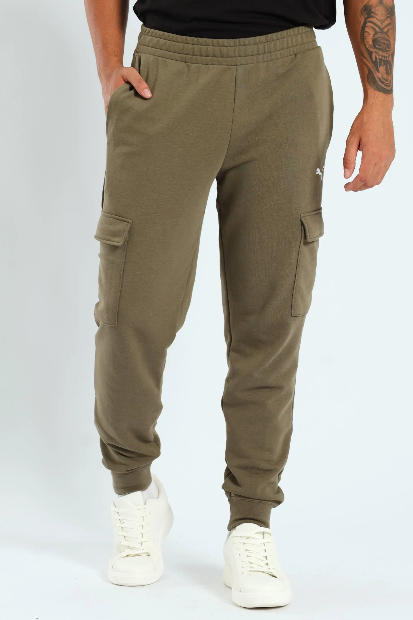 Essential Cargo Pants - Olive sold by Edgars