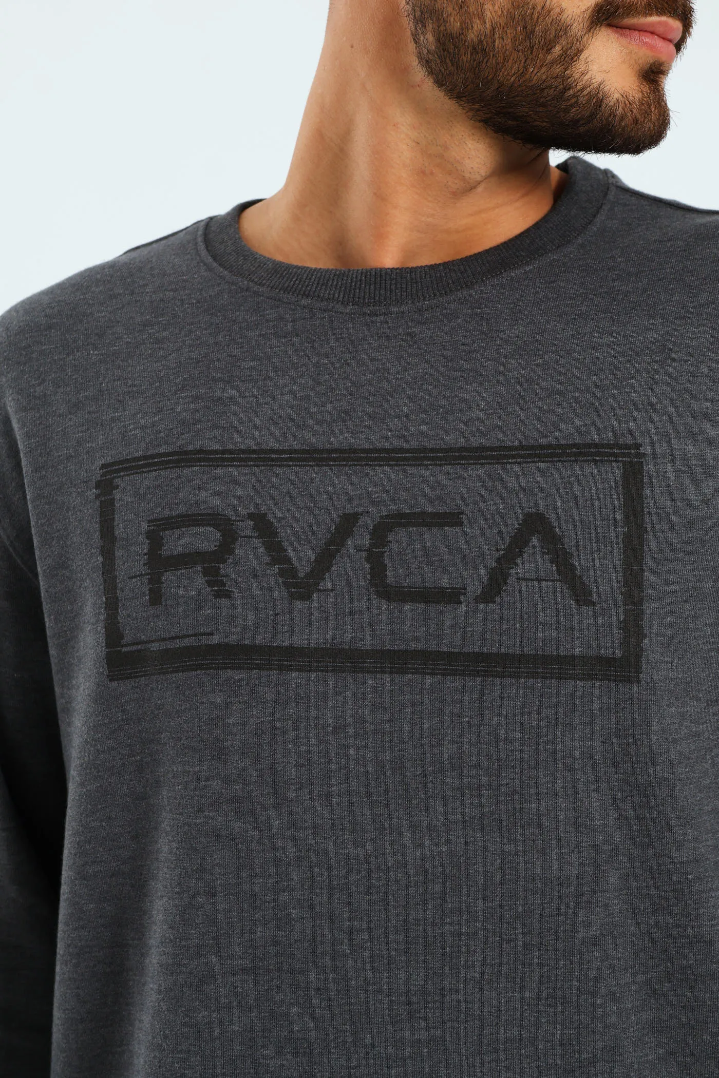 Glitch Frame Crew Top - Grey sold by Edgars product image thumbnail 4