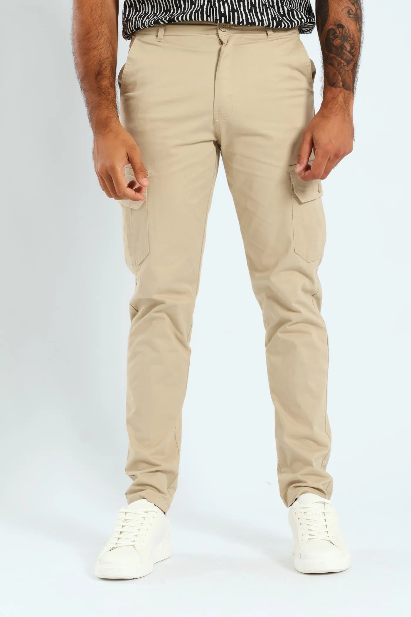 Cargo Pocket Pant - Stone sold by Edgars product image thumbnail 2