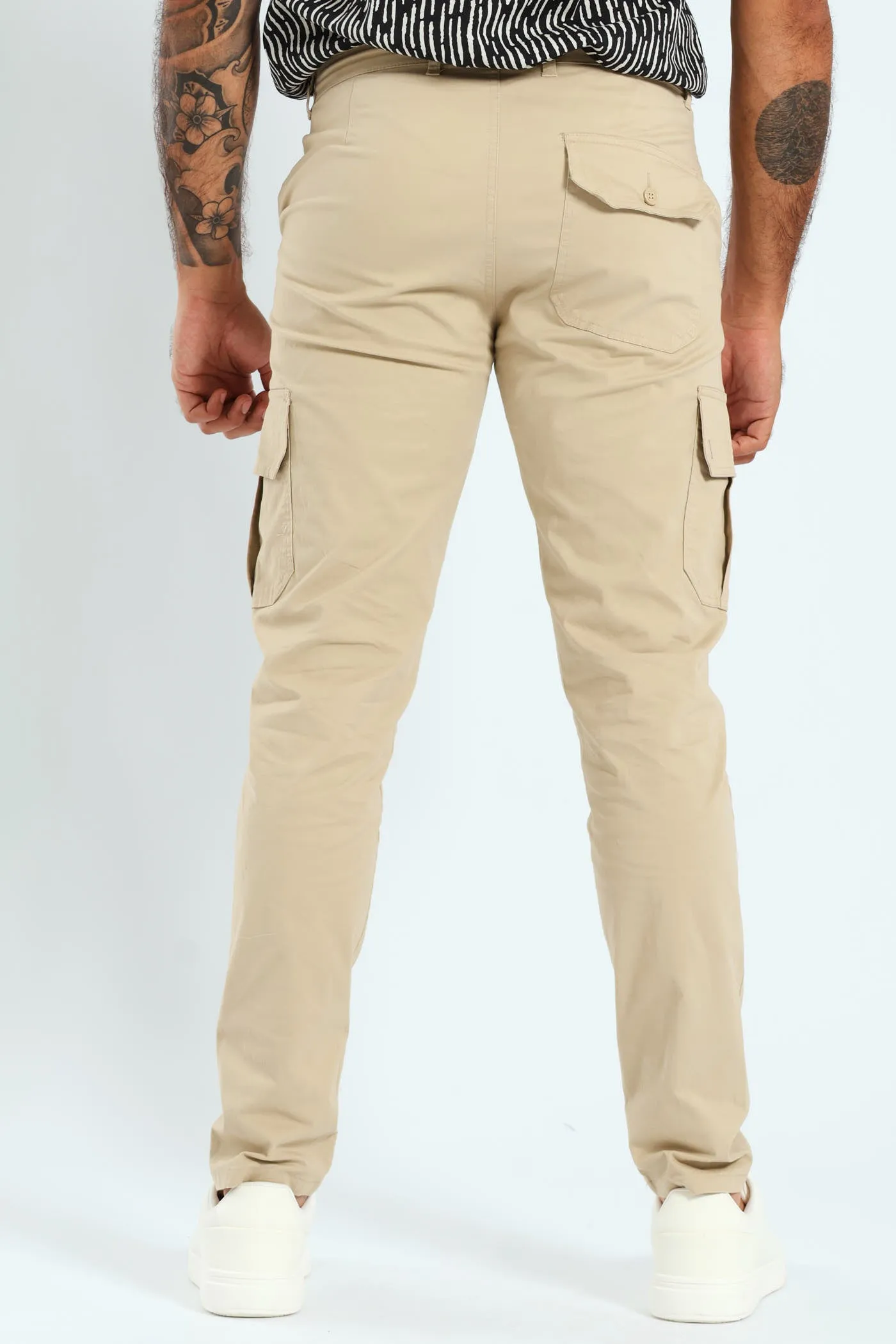 Cargo Pocket Pant - Stone sold by Edgars product image thumbnail 4