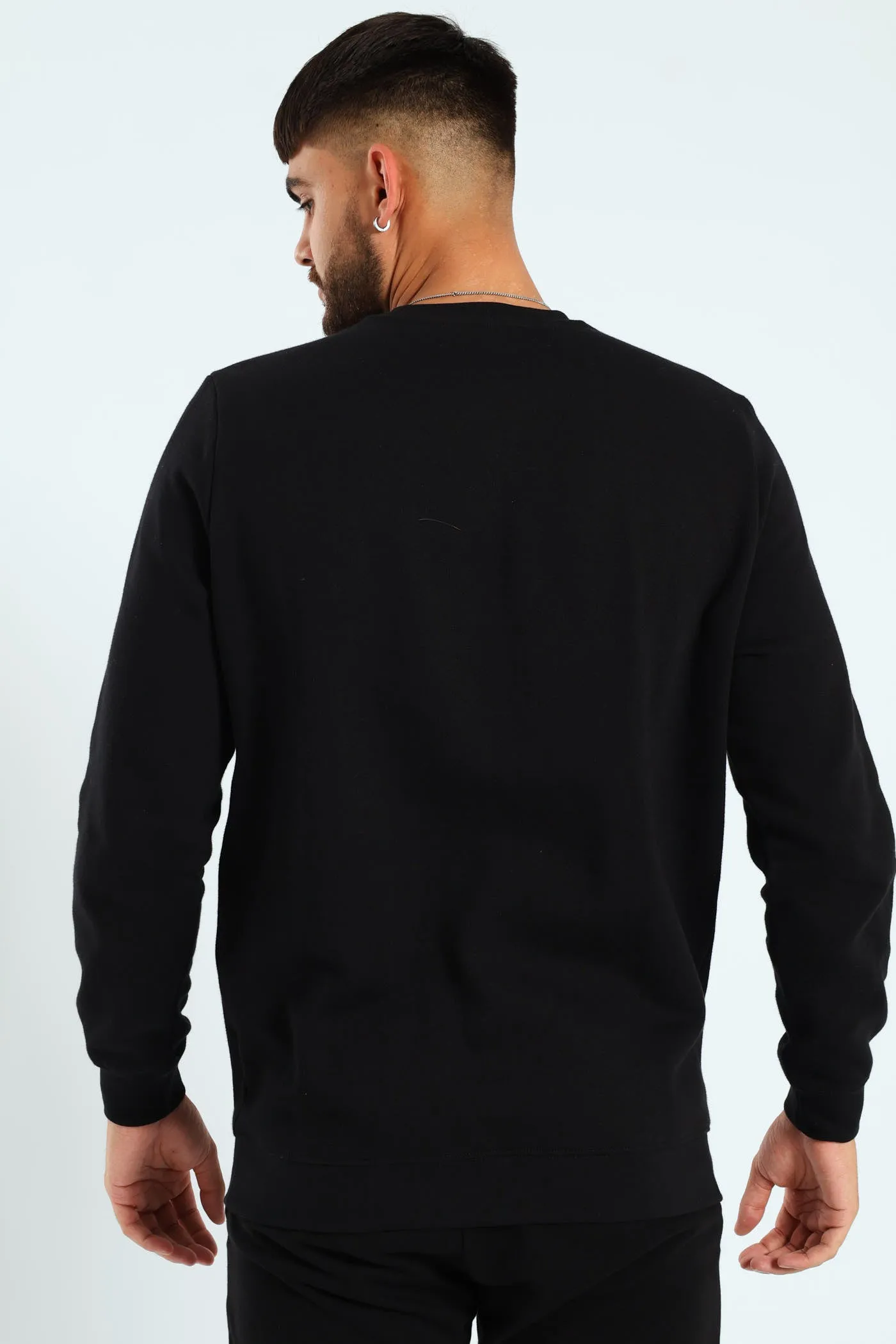 Essential No.1 Logo Crew Top - Black sold by Edgars product image thumbnail 3