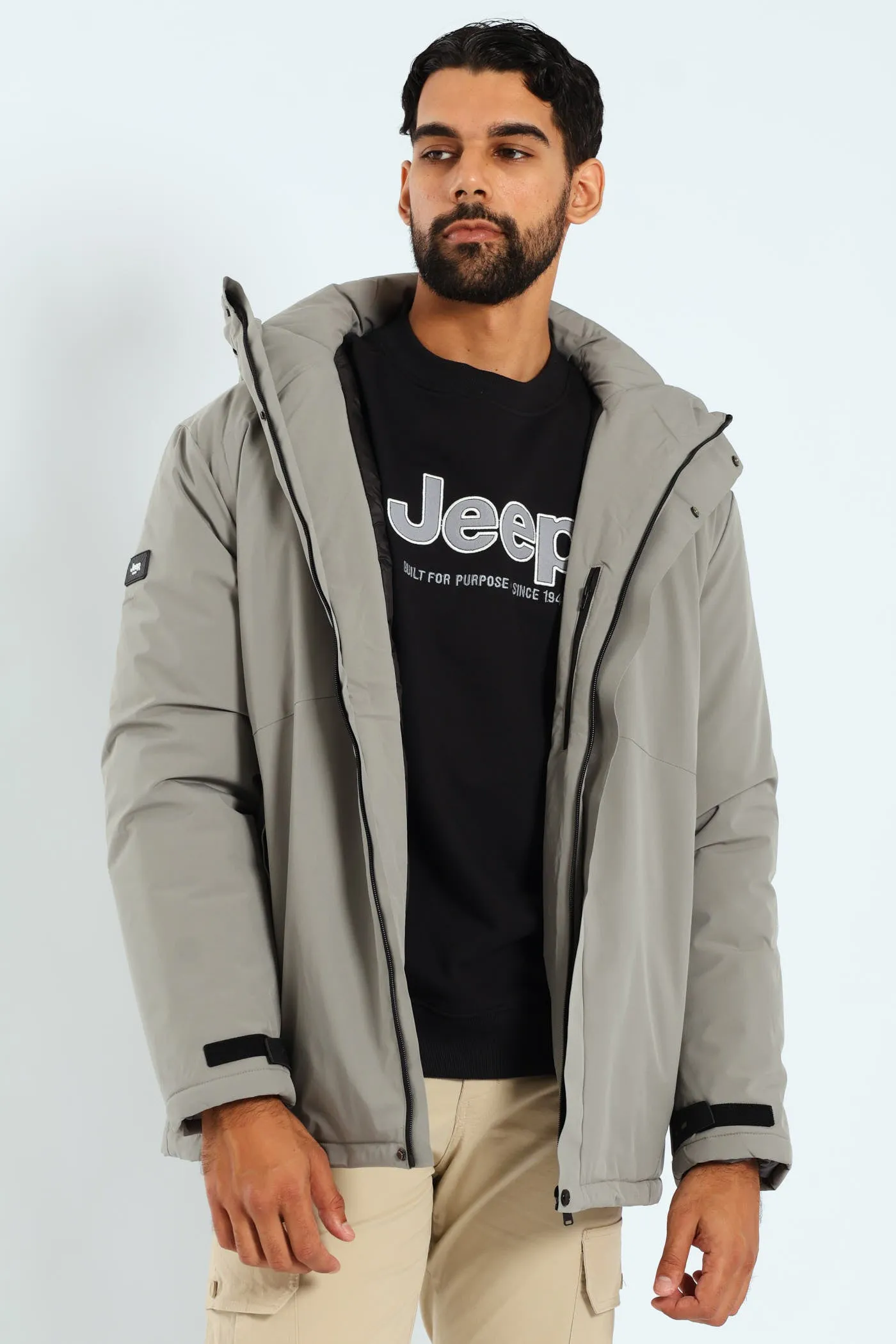 Storm Jacket - Grey sold by Edgars