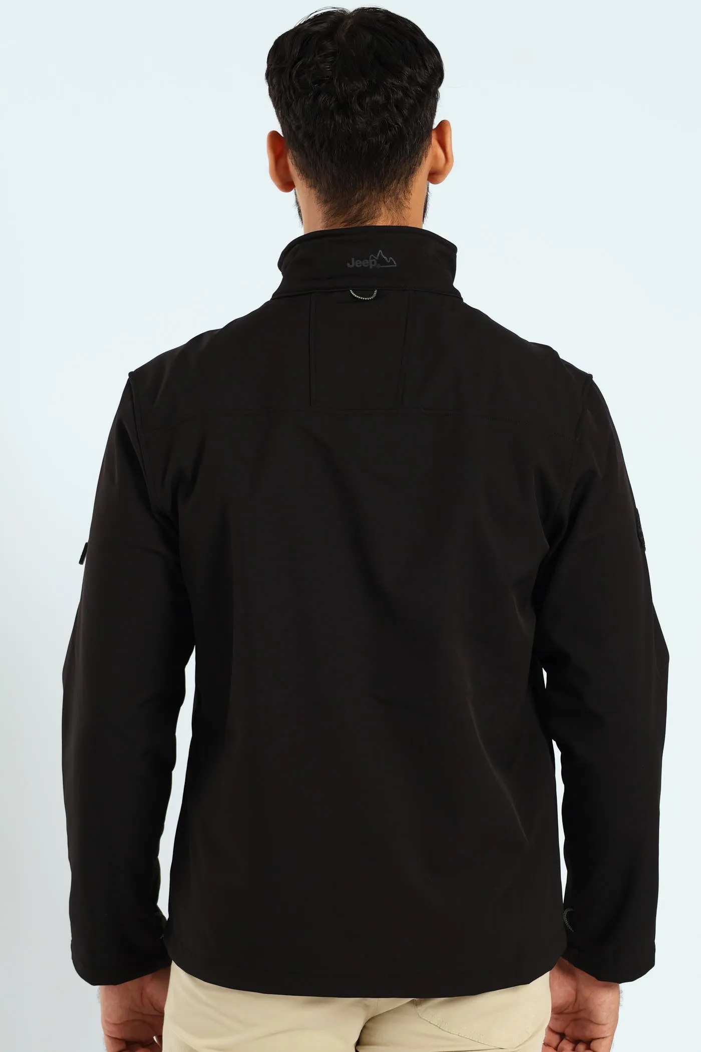 Funnel Neck Softshell Jacket - Black sold by Edgars product image thumbnail 3