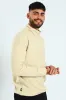 Glacier Quarter Zip Tracktop - Taupe sold by Edgars