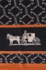 Silk Touch Carriage Scarf - Brown sold by Edgars
