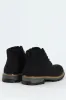 Lace Up Worker Boot - Black sold by Edgars