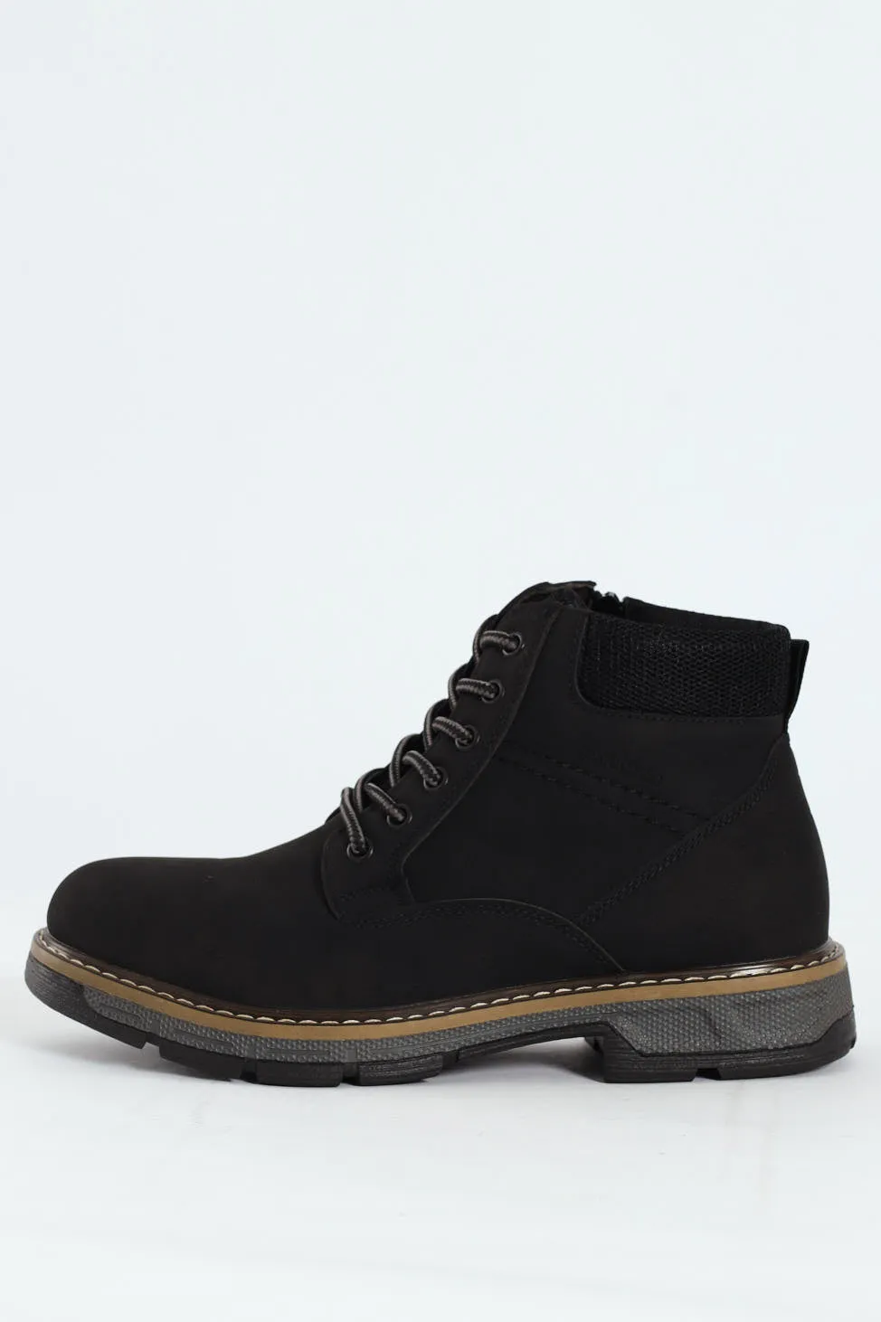 Lace Up Worker Boot - Black sold by Edgars product image thumbnail 4