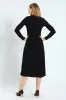 Fit & Flare Panelled Knit Midi Dresses sold by Edgars