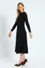 Fit & Flare Panelled Knit Midi Dresses sold by Edgars