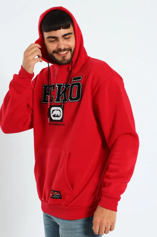 Box Script Hoodie - Red sold by Edgars
