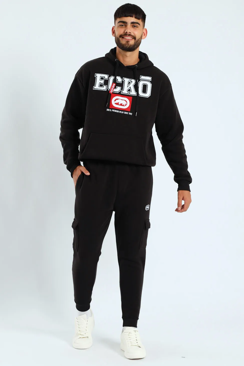 Core Fleece Cargo Jogger - Black sold by Edgars product image thumbnail 5