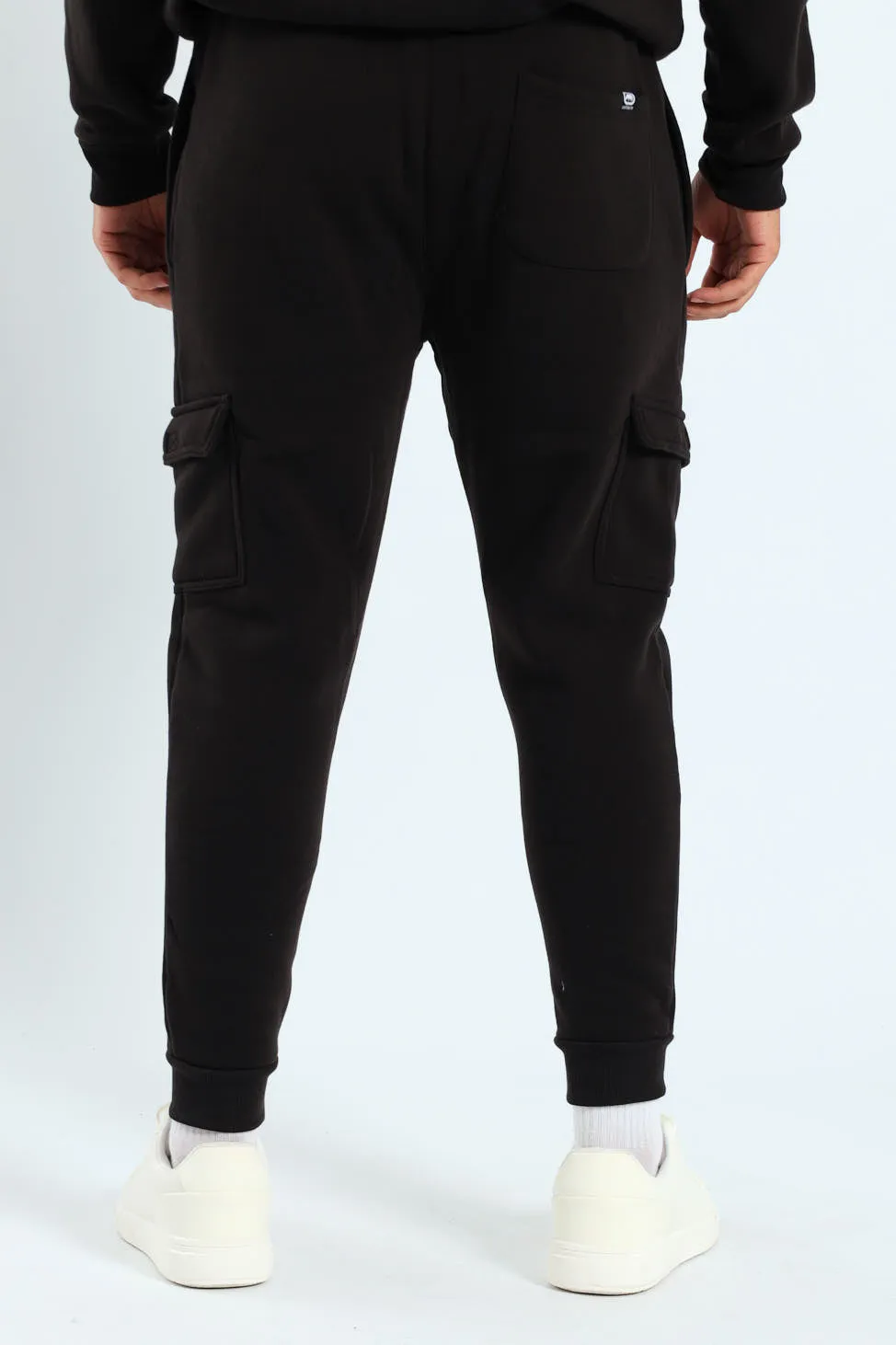 Core Fleece Cargo Jogger - Black sold by Edgars product image thumbnail 3