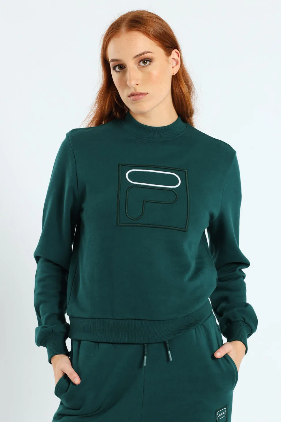 Tilly Sweatshirt - Turquoise sold by Edgars
