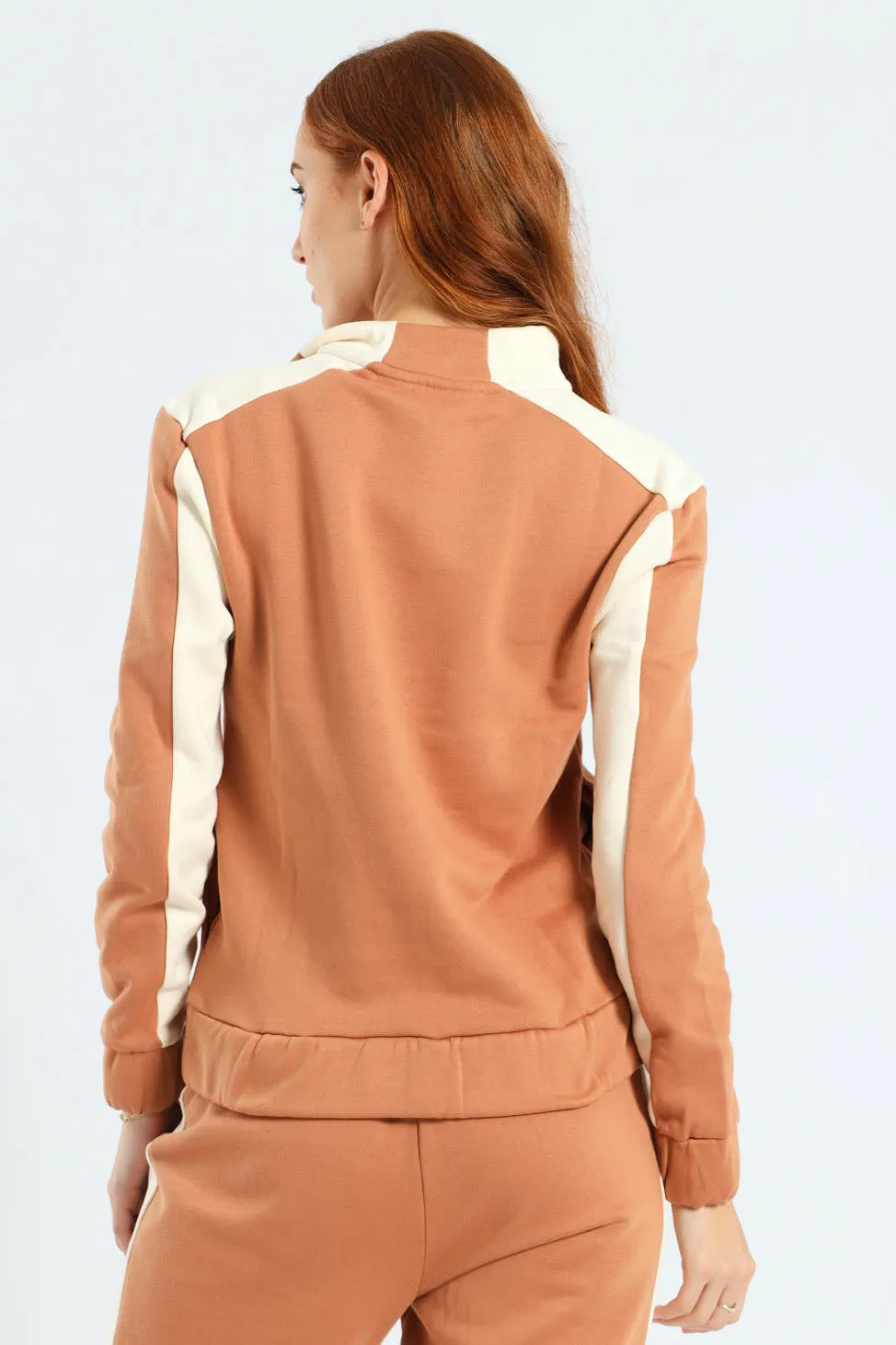 Vivian 3/4 Zip Sweater - Peach sold by Edgars product image thumbnail 2