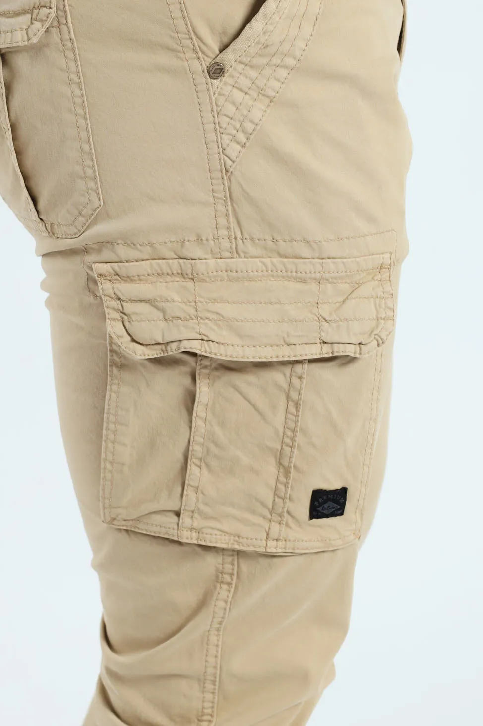 Bruno Cargo Pants - Khaki sold by Edgars product image thumbnail 2