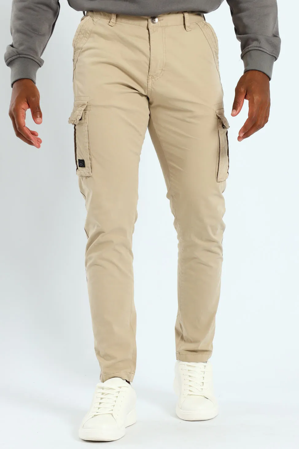 Bruno Cargo Pants - Khaki sold by Edgars
