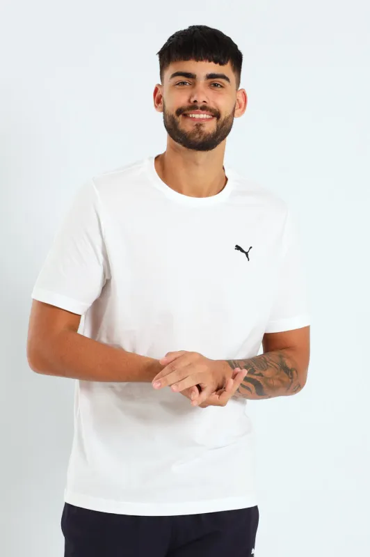 Essential Small Logo Tee - White sold by Edgars