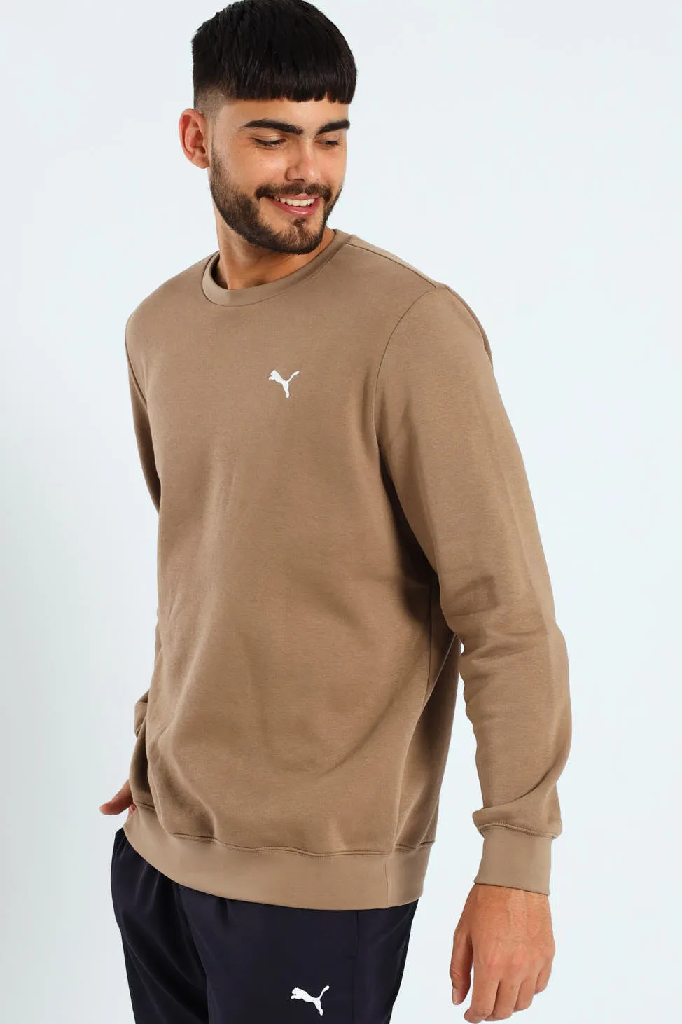 Small Logo Fleece Crew Top - Taupe sold by Edgars product image thumbnail 4