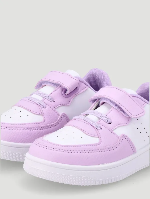 Pre-Girls Court Sneaker - Lilac sold by Edgars