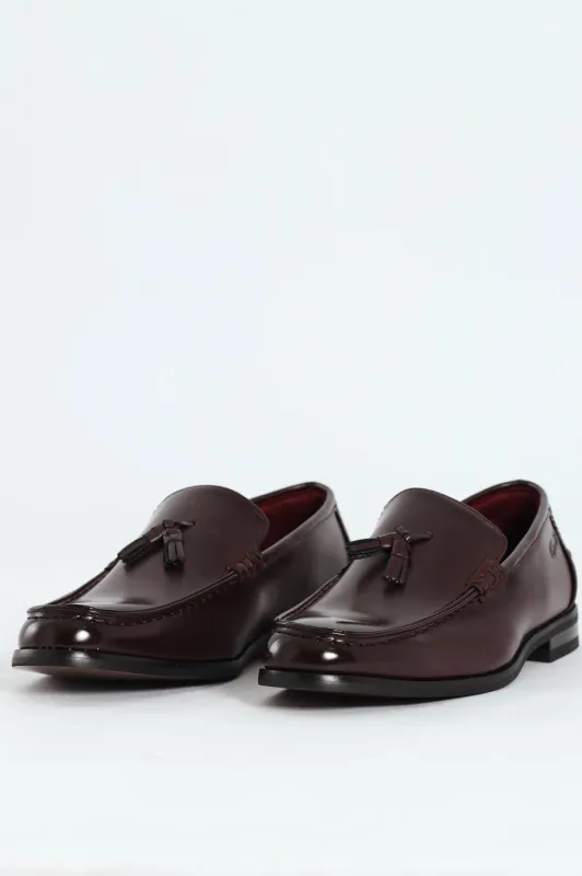Tassle Loafer - Burgundy sold by Edgars