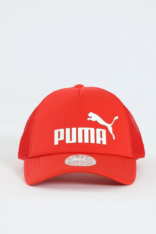 Essential Logo Trucker Cap - Rust sold by Edgars