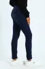 Skinny Rinse Wash Denim With Slight Brushing - Dark Wash Ink sold by Edgars