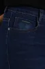Skinny Rinse Wash Denim With Slight Brushing - Dark Wash Ink sold by Edgars
