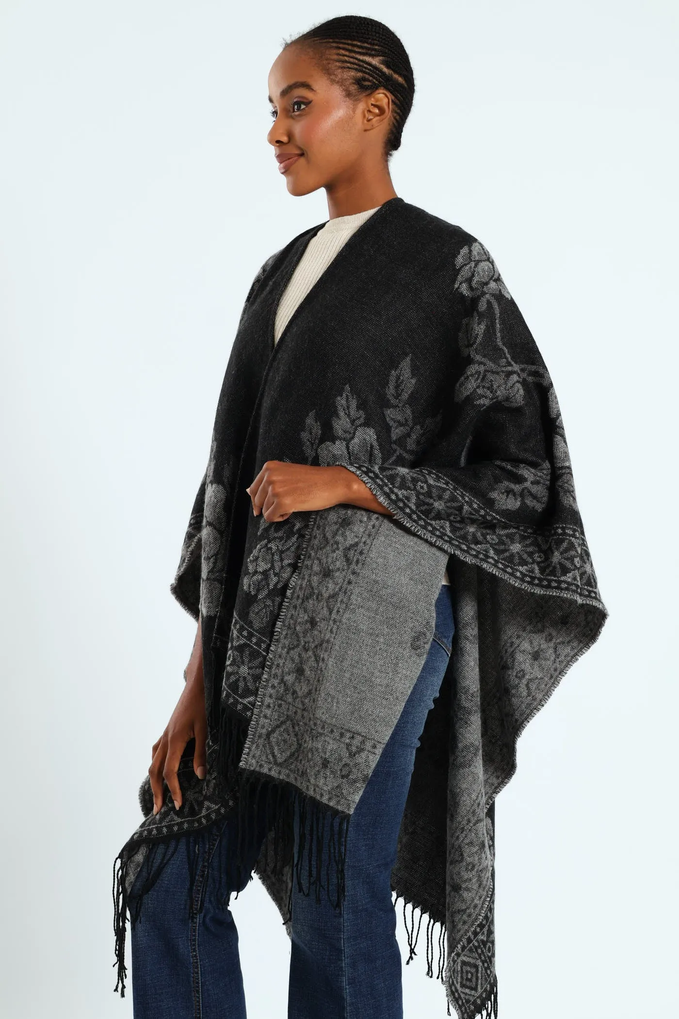 Floral Wrap - Dark Grey sold by Edgars product image thumbnail 4