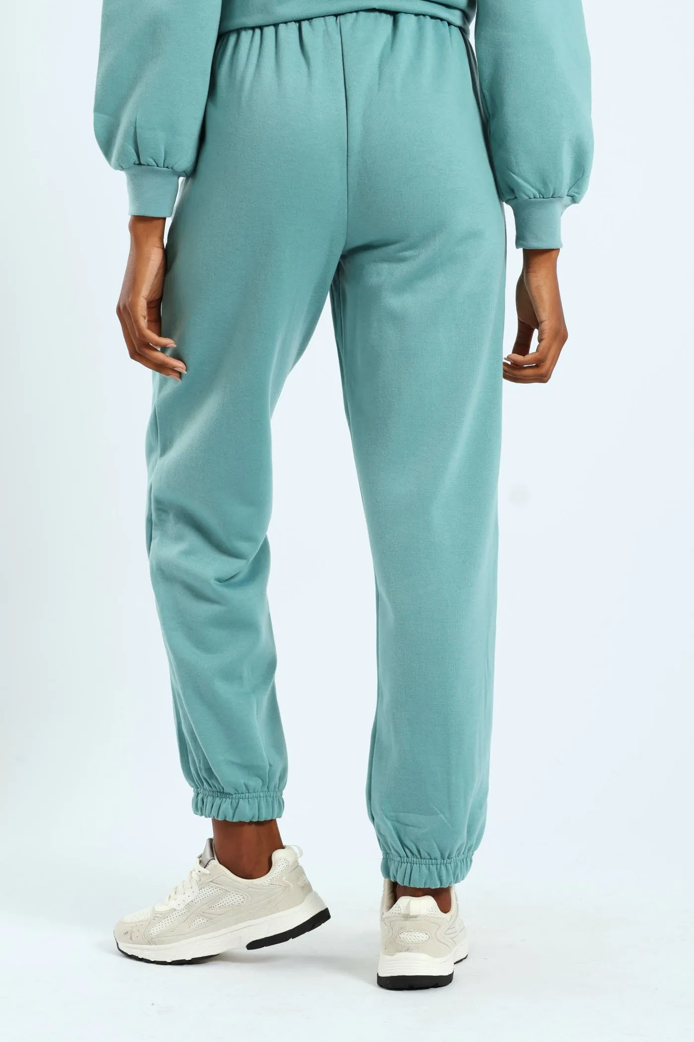 Classic Fleece Jogger - Dusty Blue sold by Edgars